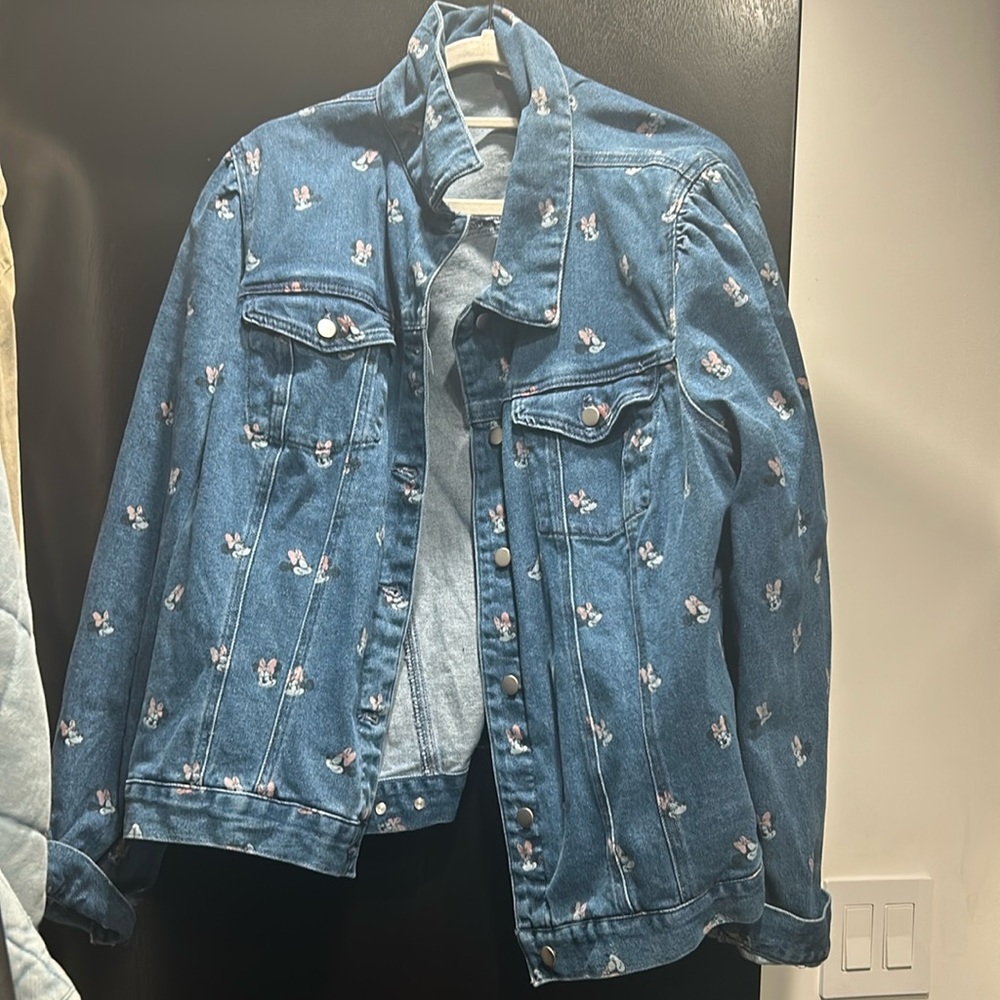 Disney Minnie mouse jean jacket